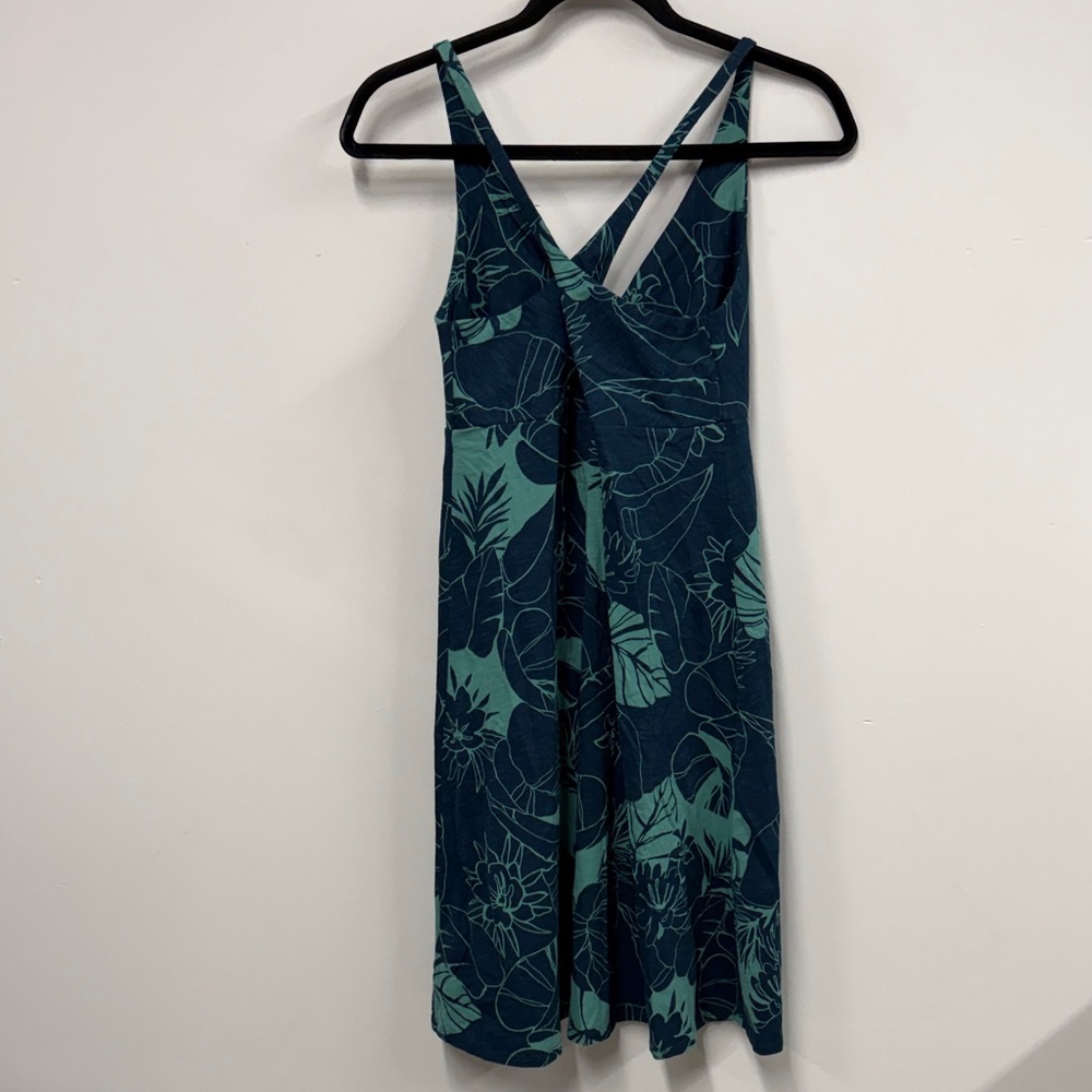 Patagonia Amber Dawn Dress in teal S - Picture 6 of 8